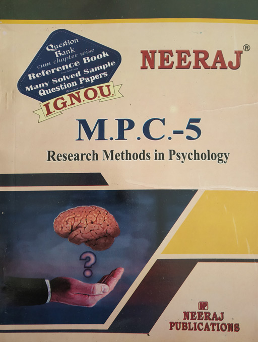Neeraj MPC - 05 Research Methods In Psychology